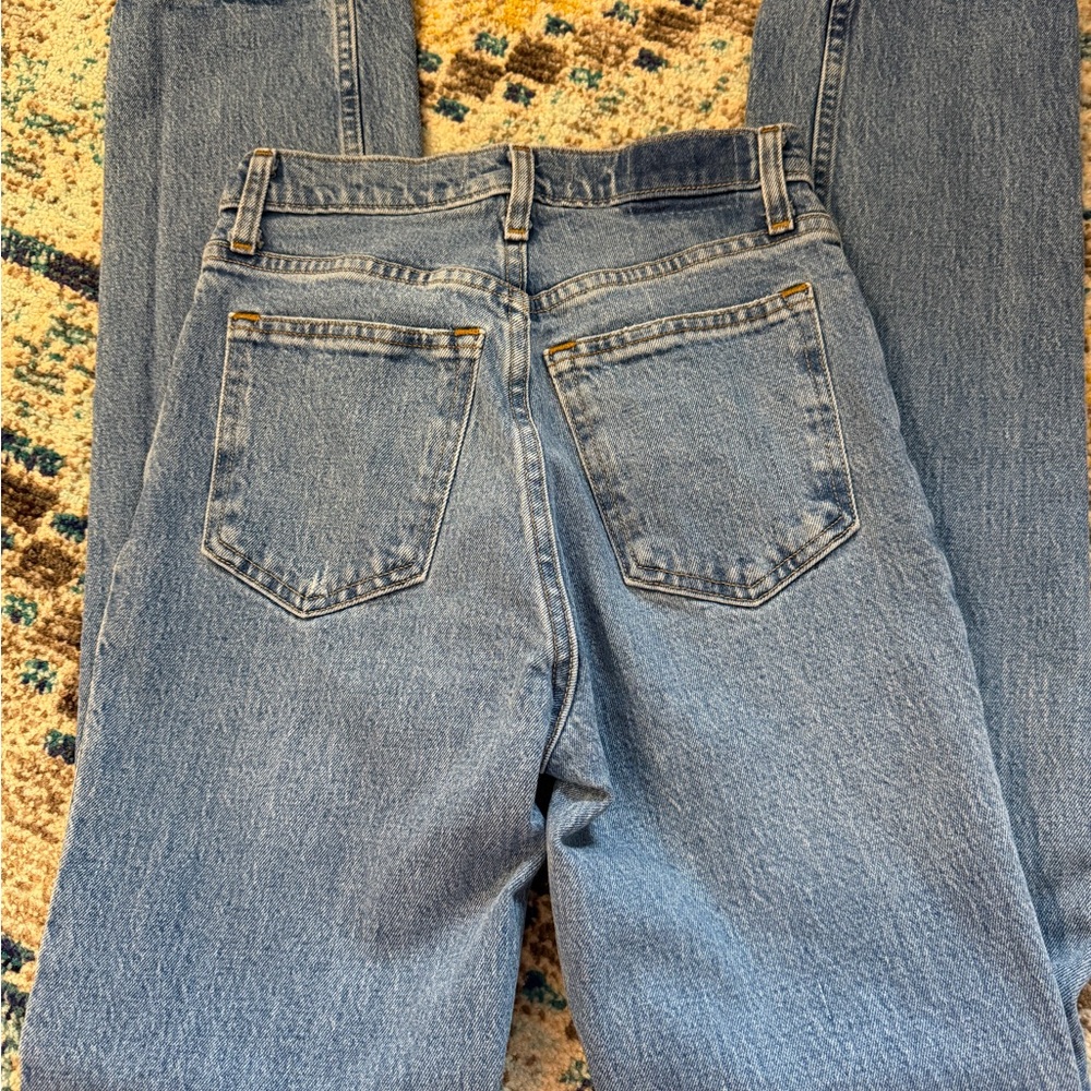 Abercrombie & Fitch the 90s Straight ultra high rise Jeans